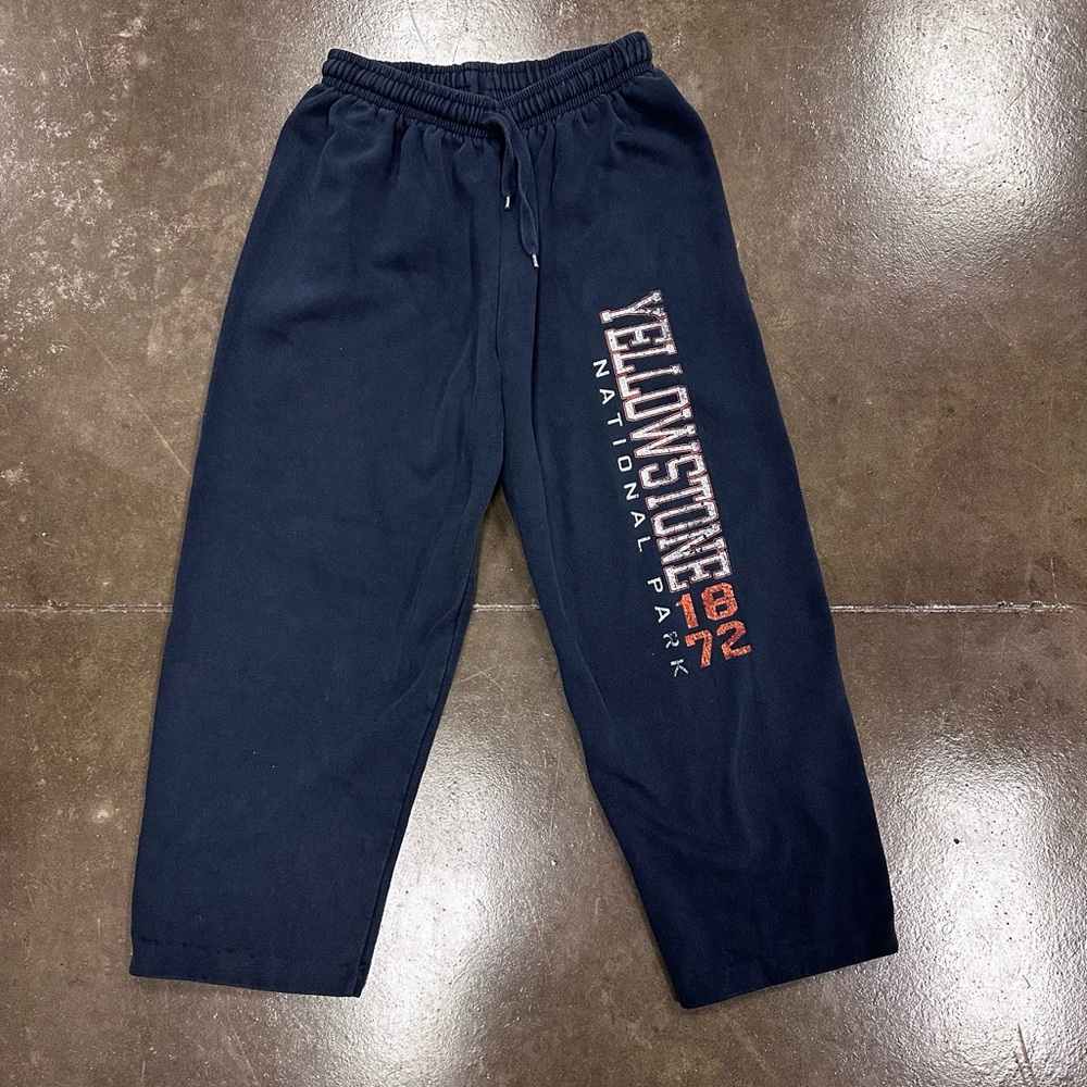Vintage Yellowstone National Park Navy Sweatpants